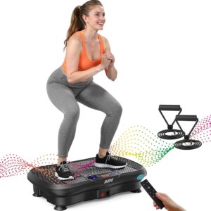 AXV Vibration Plate Fitness Platform Exercise Machine Vibrating Lymphatic Drainage