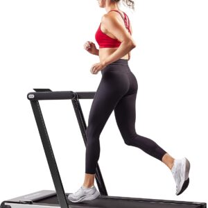Sunny Health & Fitness Slim Foldable Treadmill Fully Assembled