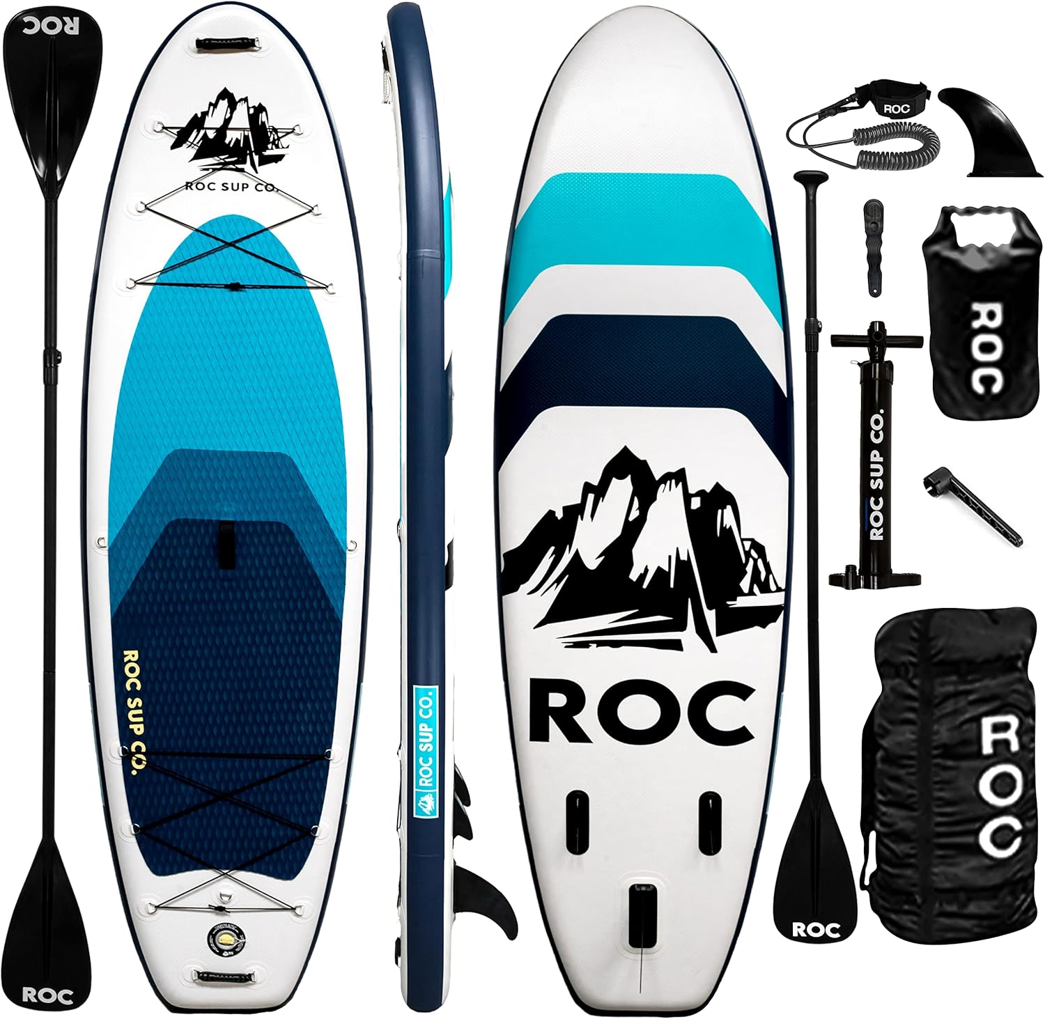 Roc Inflatable Stand Up Paddle Boards 10 ft 6